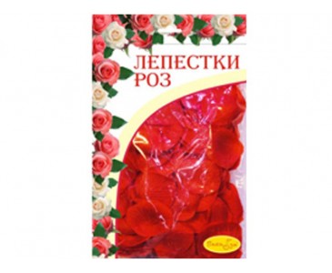 Лепестки роз 9930А красного цвета
