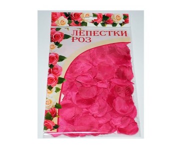 Лепестки роз R30P розового цвета